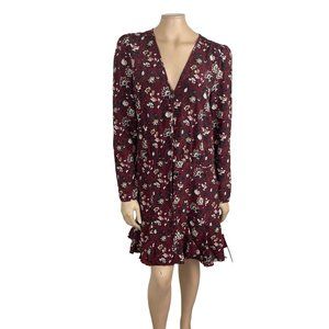 Veronica Beard Riggins 100% silk Mini Dress 12
